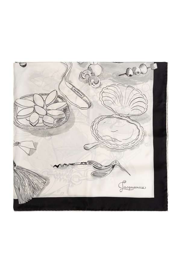 Scarf ‘Le Grand Foulard Coctail’ od Jacquemus