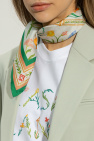Casablanca GREEN Silk scarf
