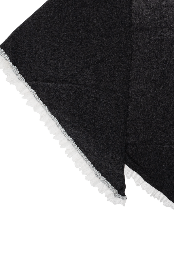 Ganni Xaile de lã triangular