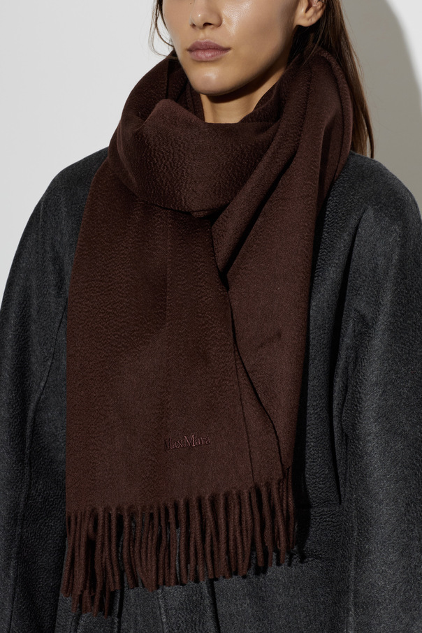 Max Mara Kaszmirowy szal `Baci`