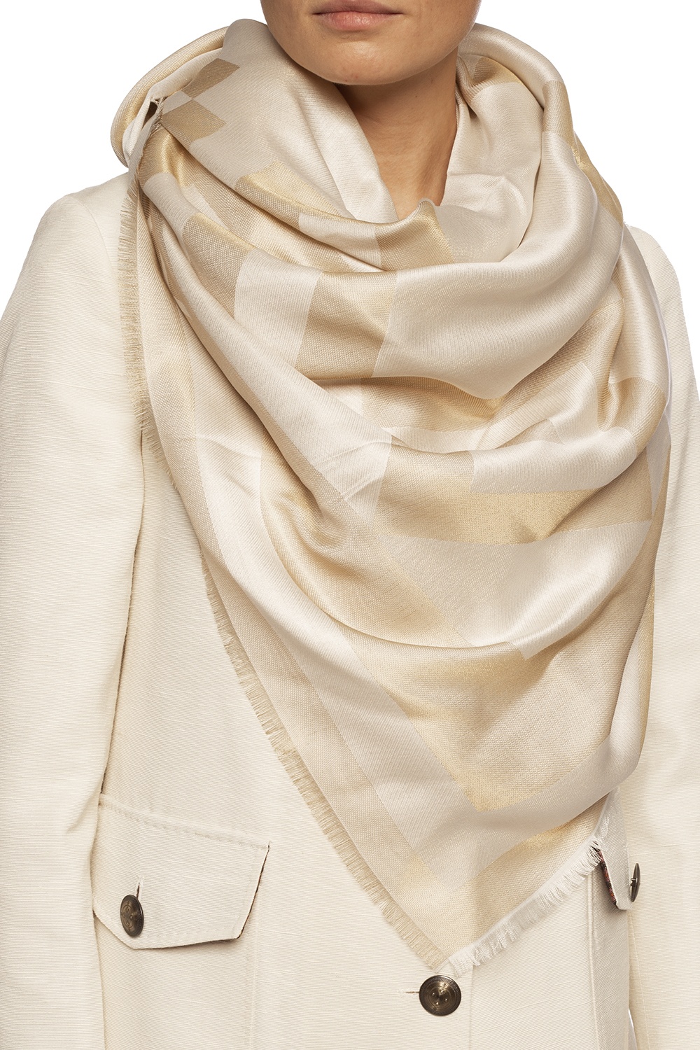 Givenchy Logo shawl