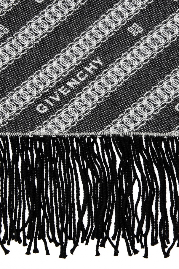 Givenchy Wool scarf with logo