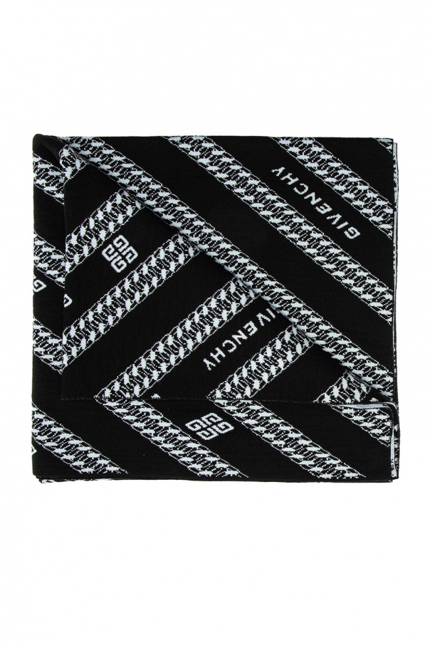 Givenchy Wool scarf with logo