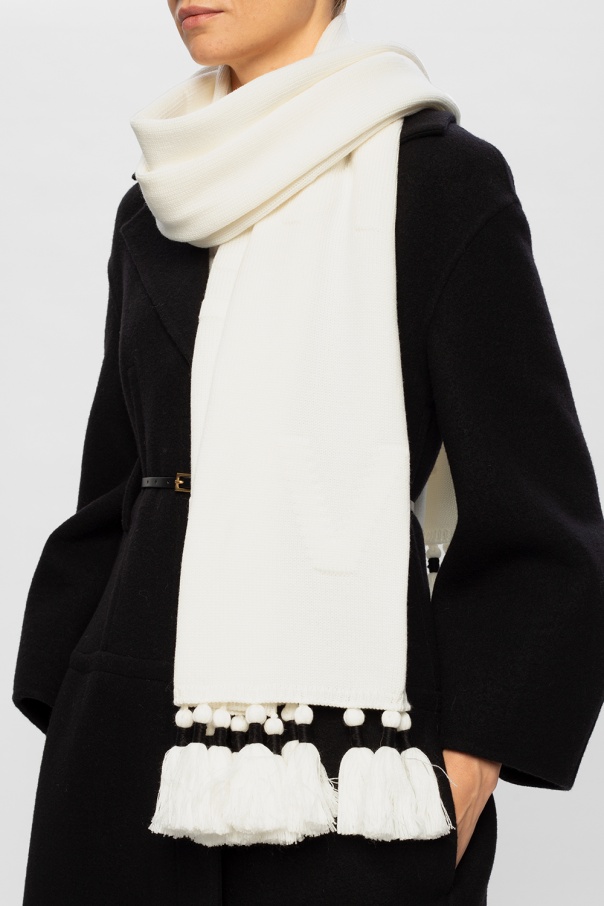 Givenchy Fringed scarf
