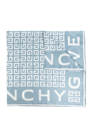 Silk scarf with logo