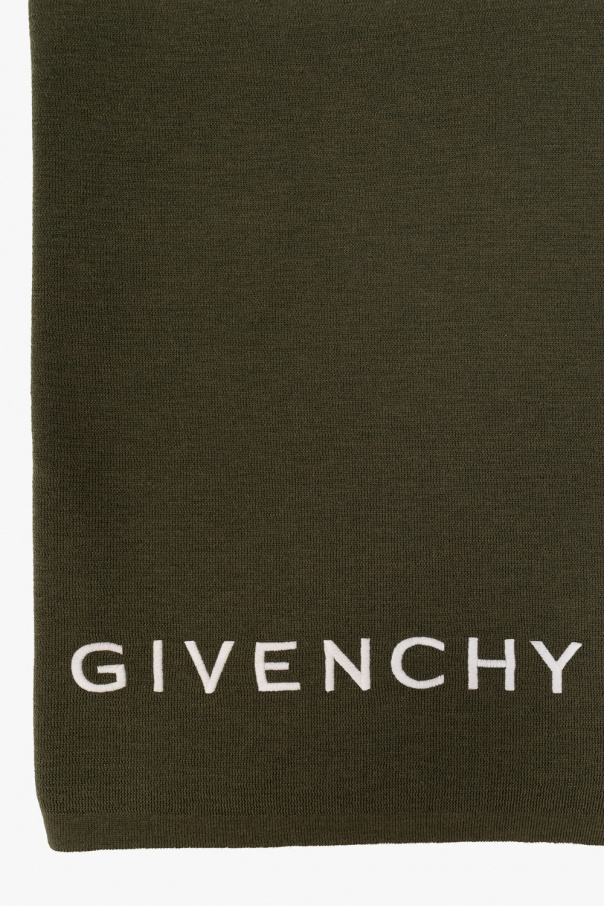 givenchy yeezy Scarf with logo