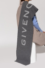 Givenchy Reversible wool scarf