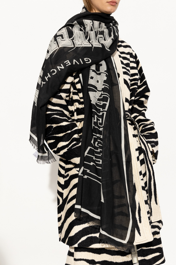 Givenchy Givenchy 4G-motif zip-fastening coat