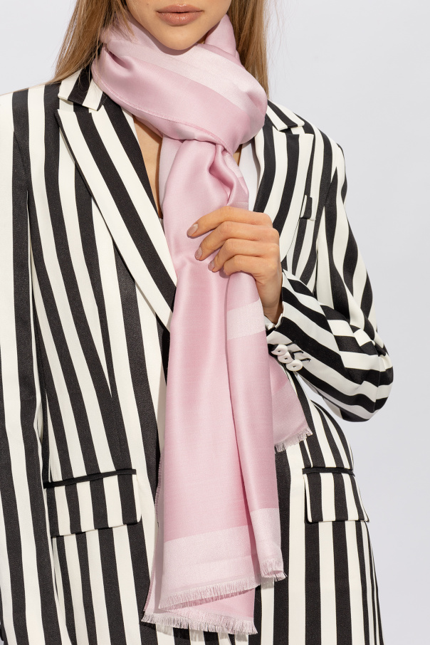 Givenchy Silk scarf with logo