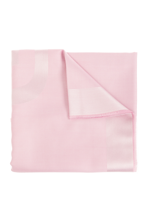 Jedwabna chusta z logo od Givenchy