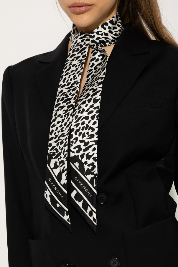 Givenchy Madonna givenchy vadderad jacka med logotypband item
