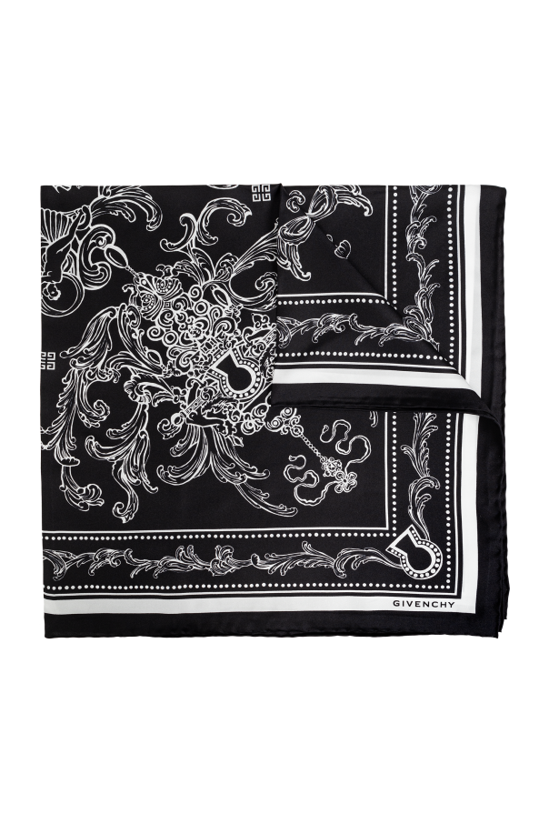 Givenchy Silk scarf with logo