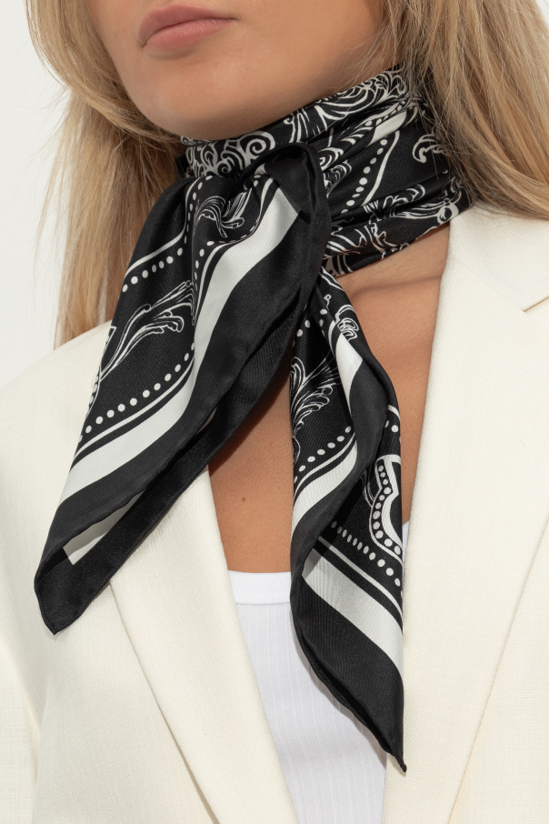 Givenchy Silk scarf with logo