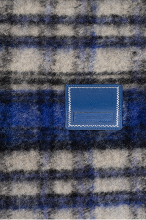 Ader Error Scarf with check pattern