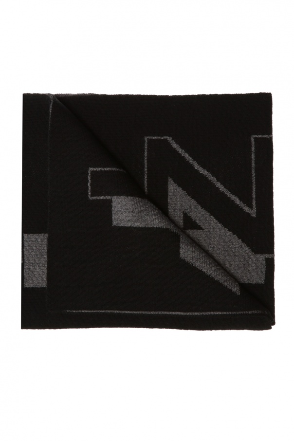 givenchy Nera Logo scarf