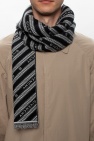 Givenchy BLACK Logo scarf