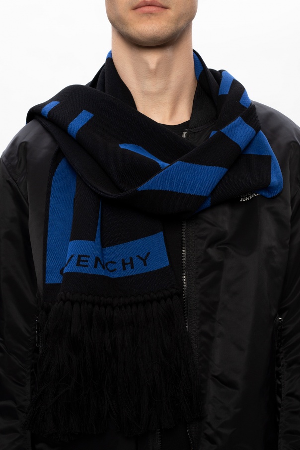 Givenchy Givenchy logo-print cotton hoodie