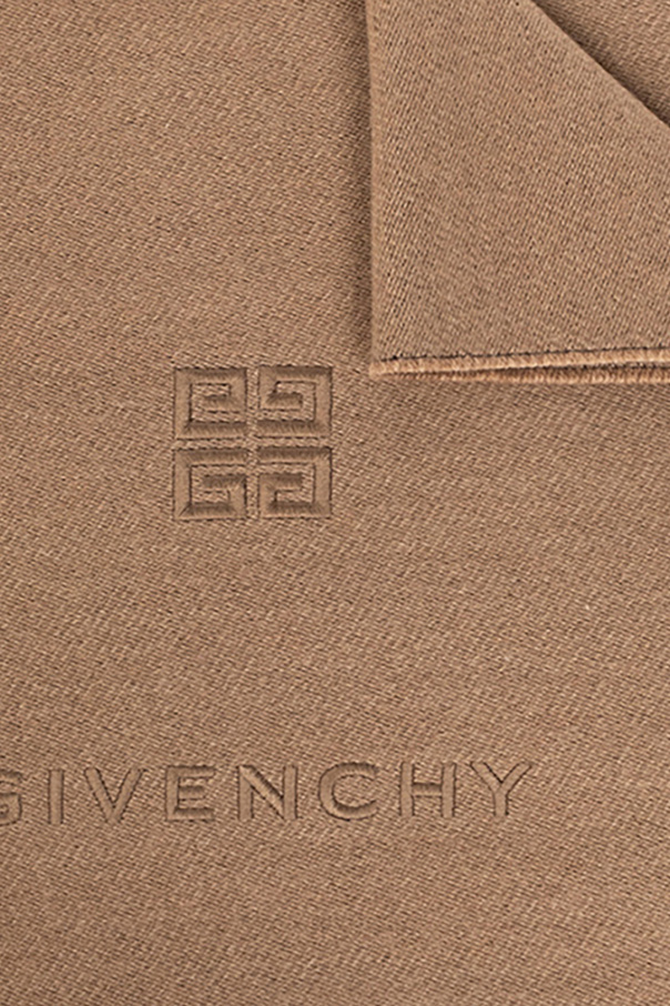 givenchy blue Scarf with logo