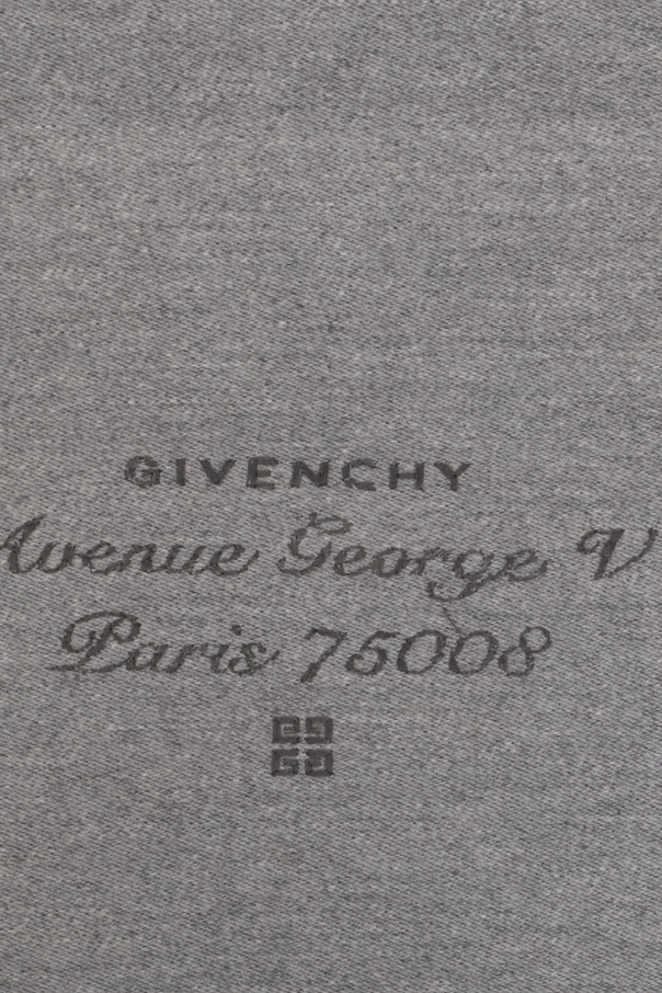 Givenchy demon Szal z logo