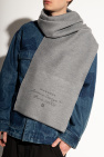 Givenchy GREY Scarf with logo