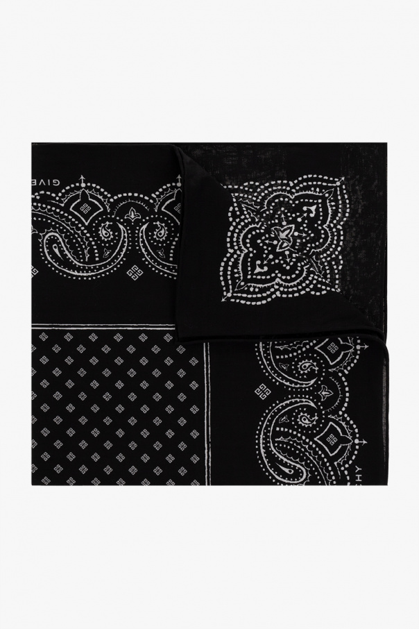givenchy printed Scarf with monogram