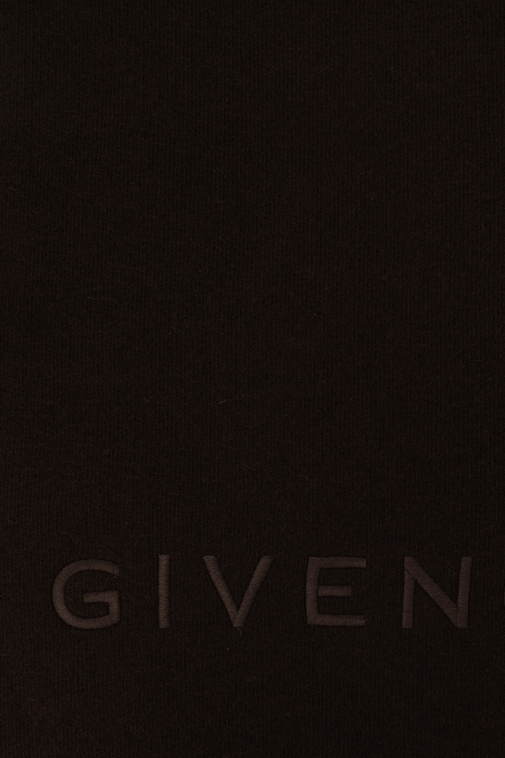 Givenchy givenchy logo patch coat