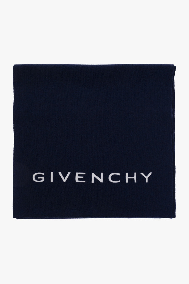 Givenchy White Givenchy White Kids colour block chevron Chaîne print hoodie