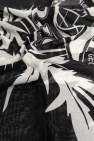 Givenchy BLACK Shawl with logo