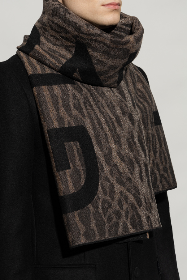 givenchy Cotone Scarf with logo