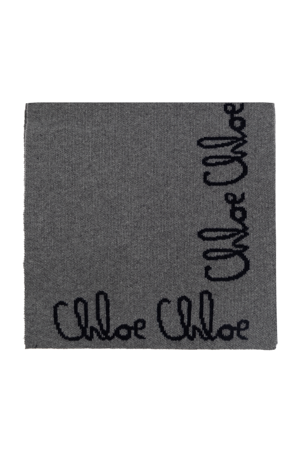 Scarf with logo, zdjęcie 1 Scarf with logo od Chloé Kids