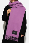 Woolrich PURPLE Wool scarf