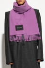 Woolrich PURPLE Wool scarf