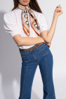 Chloé Etudes 'Museum Chloe Wise' T-Shirt mit Print Braun