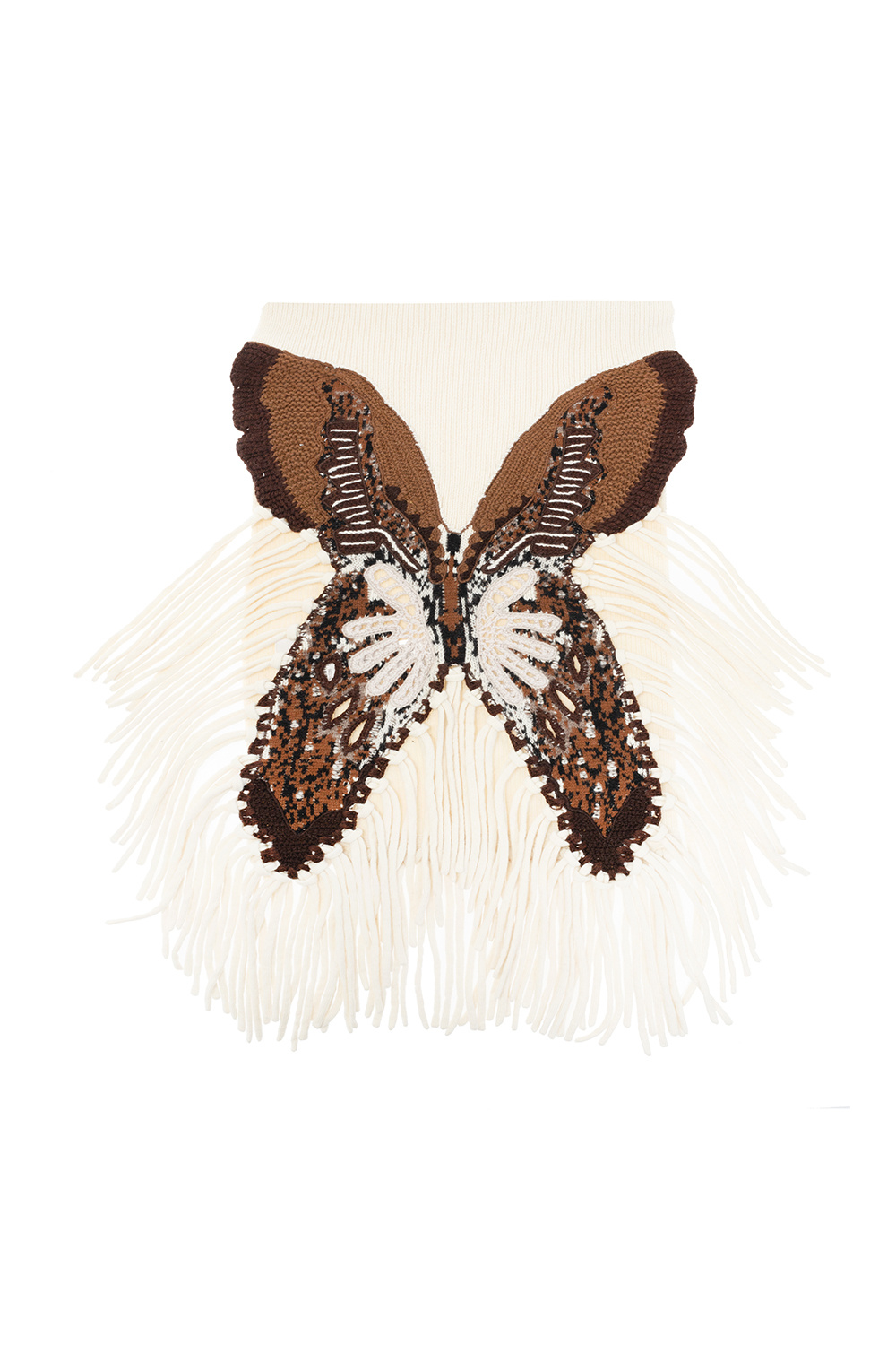 Chloé Butterfly motif scarf