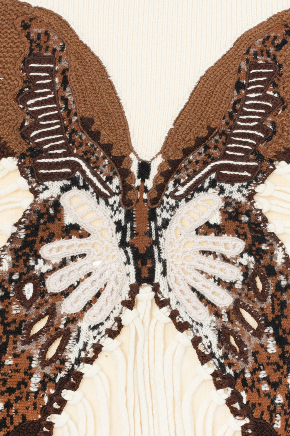 Chloé Butterfly motif scarf