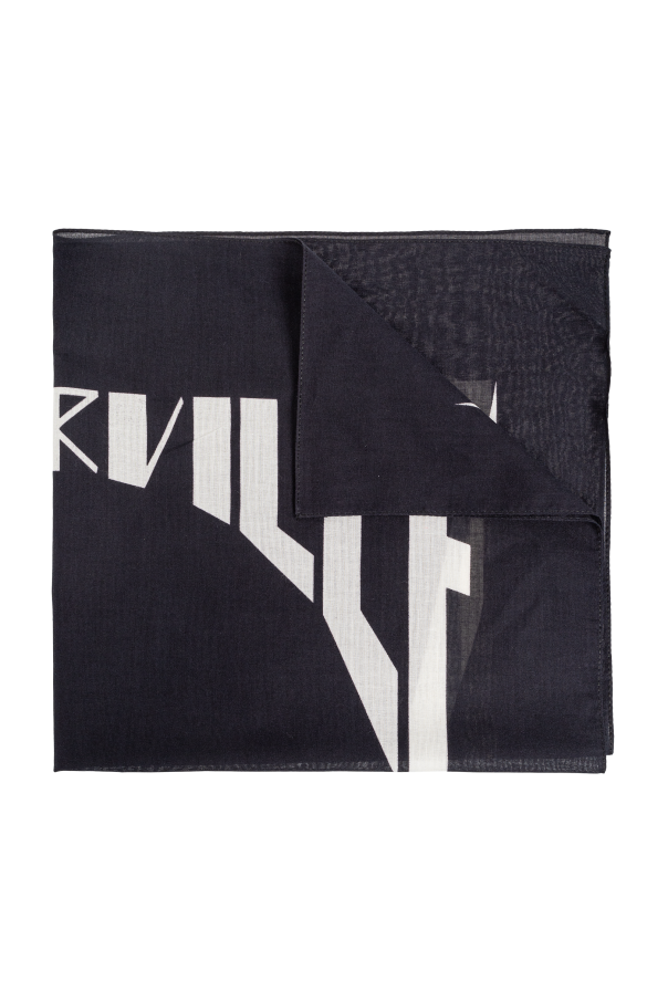 Rick Owens DRKSHDW Bandana with logo