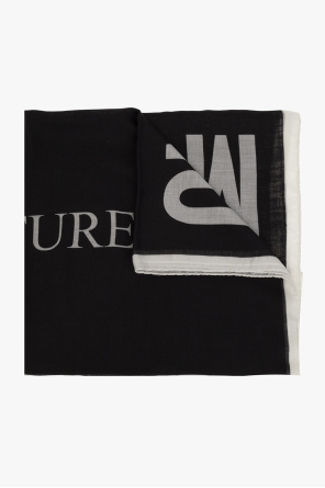 Scarf with logo