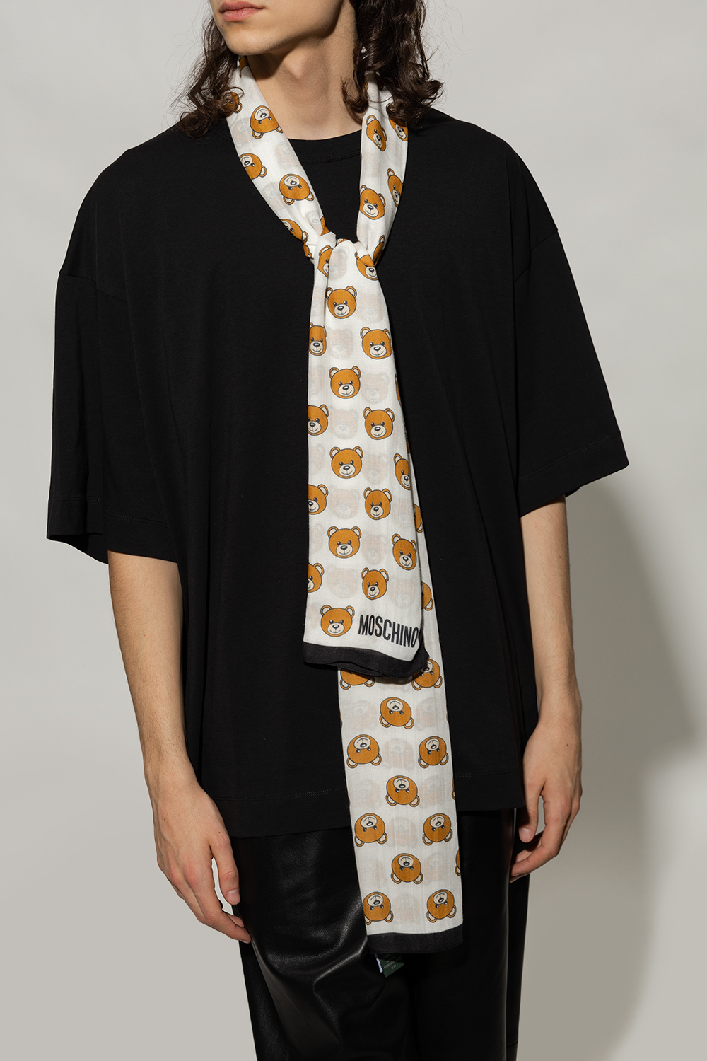 Moschino Scarf with logo