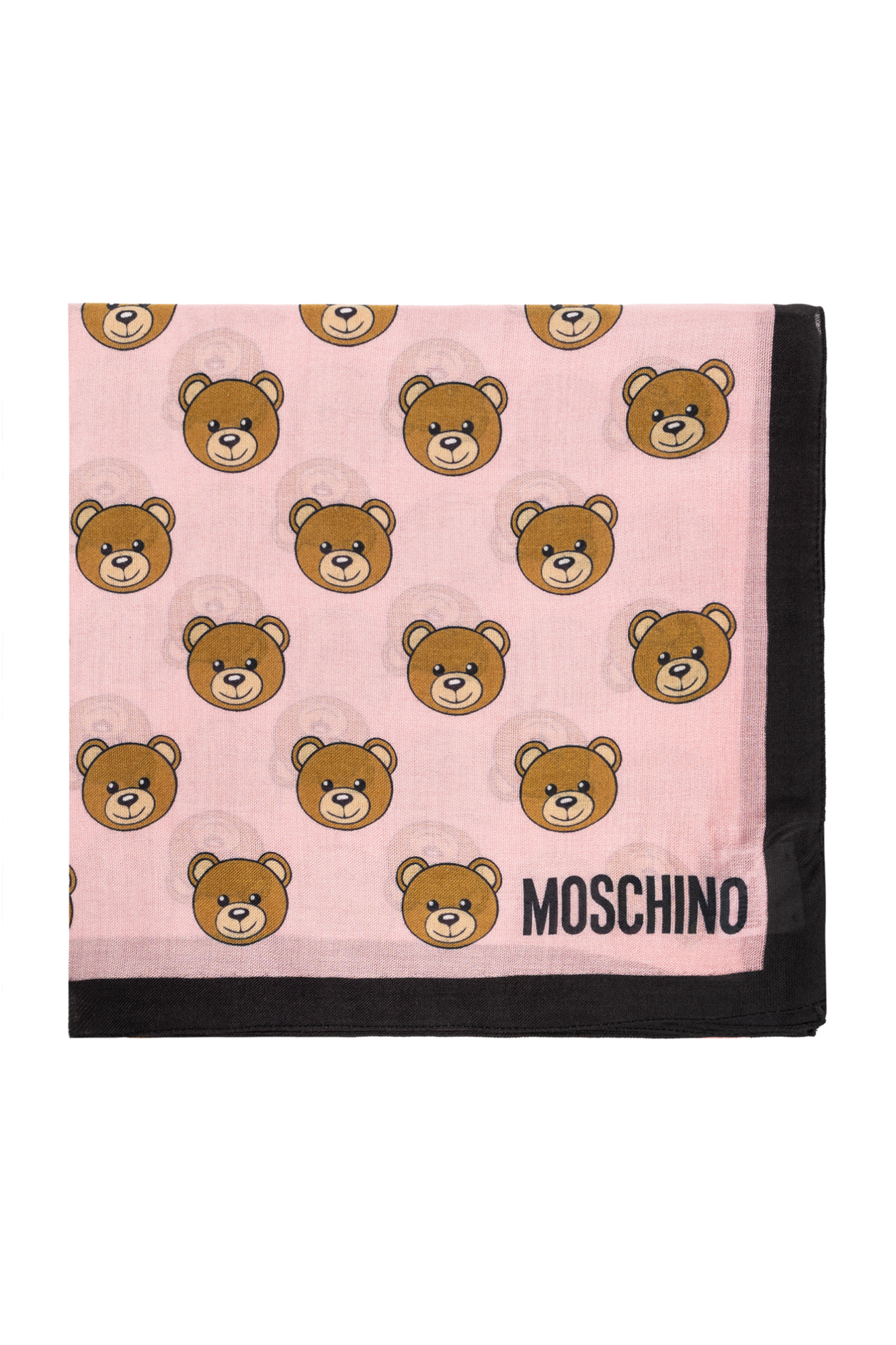 Moschino Scarf with teddy bear motif