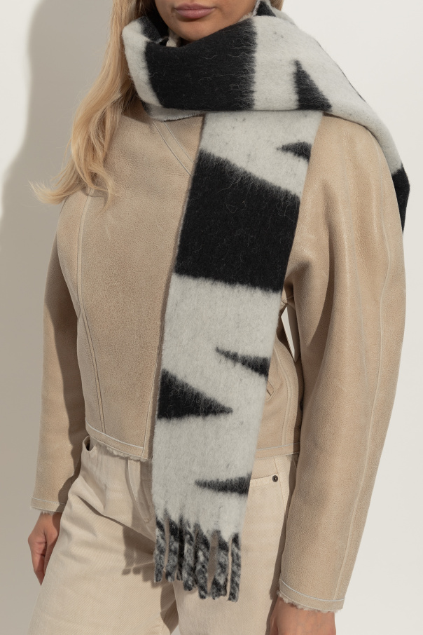 Isabel Marant Scarf with "Loliana" logo