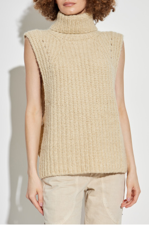 Isabel Marant Chaleco con cuello alto "Meggy"