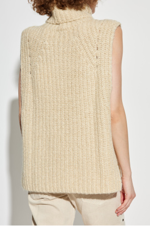 Isabel Marant Chaleco con cuello alto "Meggy"