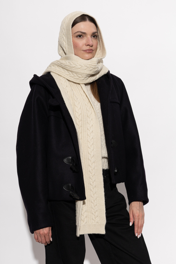 Isabel Marant Wollschal „Honorine“ mit Kapuze