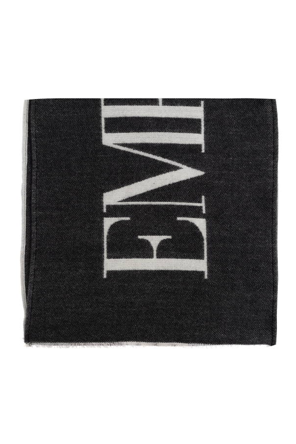Scarf with logo od Emporio Armani