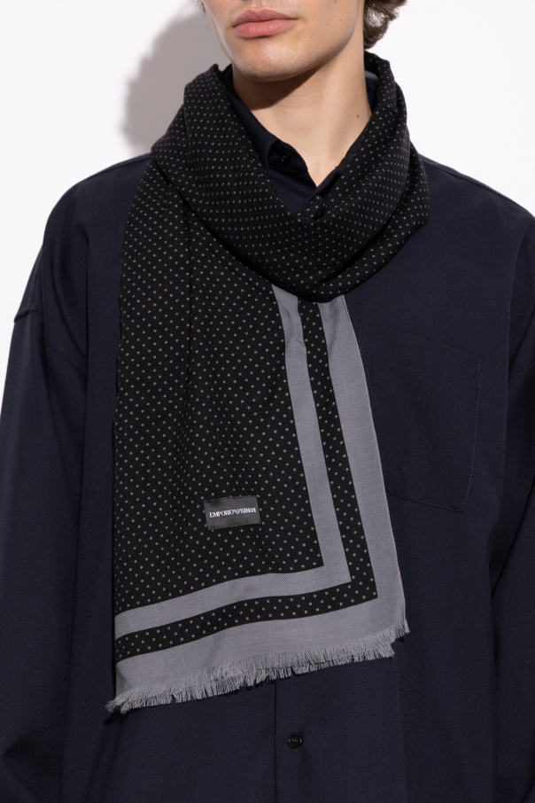 Emporio Armani Wełniany szal