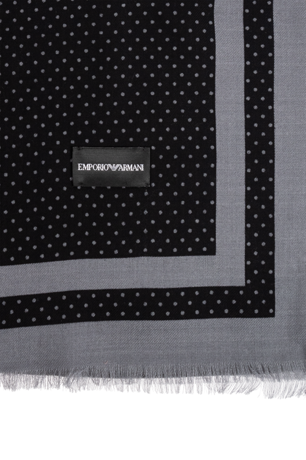 Emporio Armani Wełniany szal