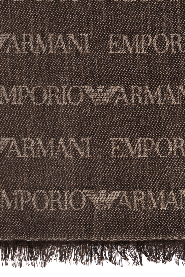 Emporio Armani Scarf with monogram