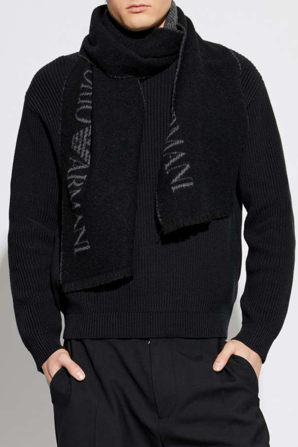 Emporio Armani Scarf with logo