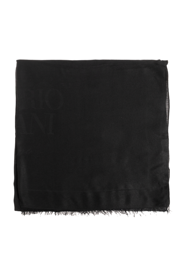 Scarf with raw edges od Emporio Armani