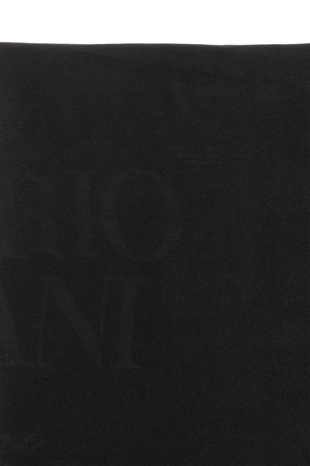Emporio Armani Scarf with raw edges